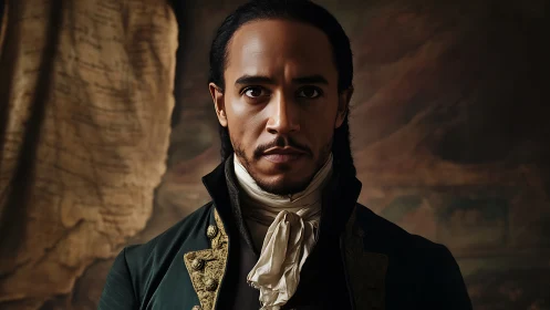 Resolute revolutionary locks eyes with the unfinished future