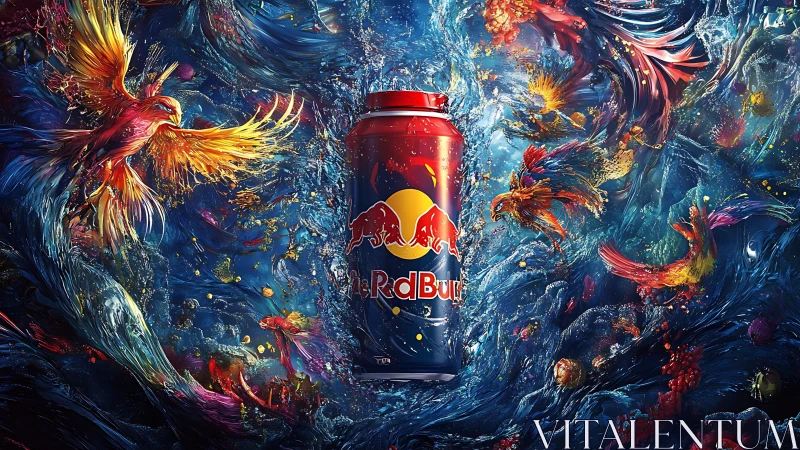 Wingstorm can of energy swirling in a cosmic color tide.