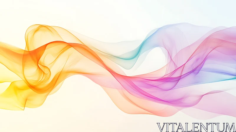 Spectral fluid dynamics of translucent multicolor waveforms.