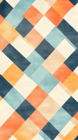 Diagonal geometric grid overlays create soft plaid abstraction