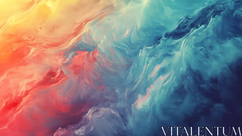 Swirling nebula tides trade sunlight for distant cyan seas