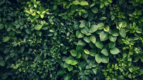 Dense broadleaf foliage canopy with rich tonal variation.
