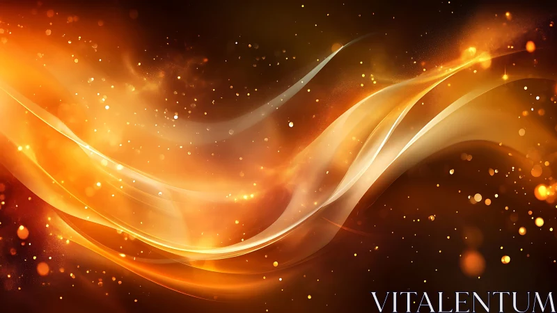 Golden Waves of Light and Energy.