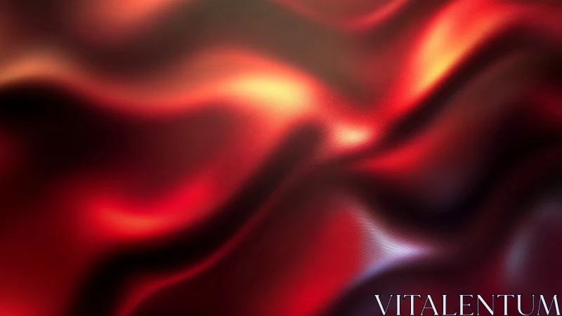 Abstract Red Light Flow Motion. Luminous dynamic gradient.