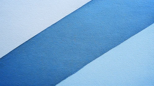 Calm blue diagonal stripes painting a quiet, airy mood.