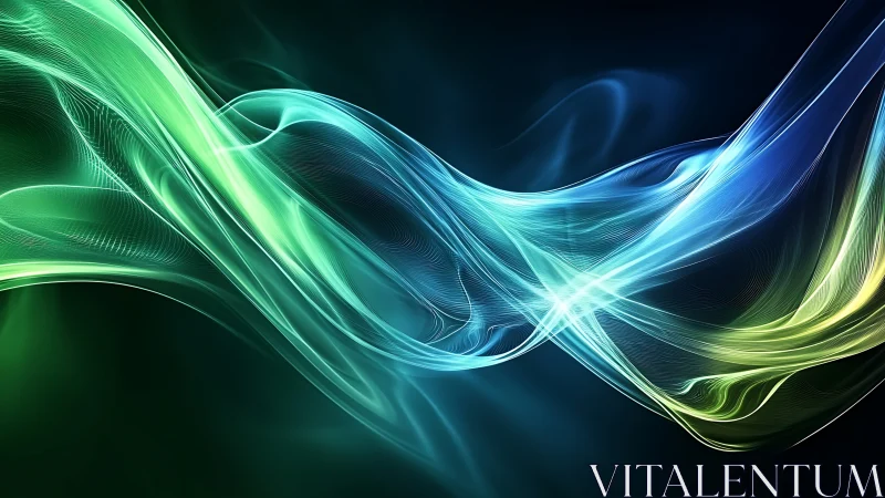 Dynamic luminous wavefronts form intertwined spectral energy ribbons