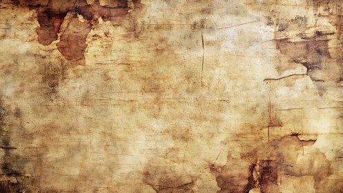 Weathered parchment wall hums with antique warmth and mystery.