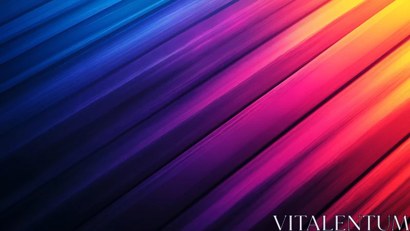 Vibrant Diagonal Abstract Lines in Blue, Purple, and Orange Tones.