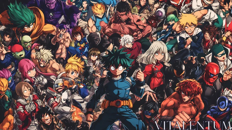 Explosive anime heroes clash in a storm of wild superpowers.