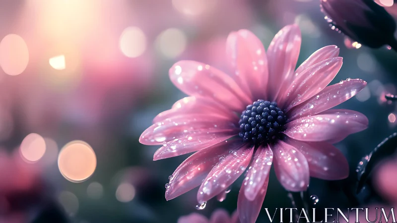 Dewdrop Daisy Dreams in Bokeh Bliss.