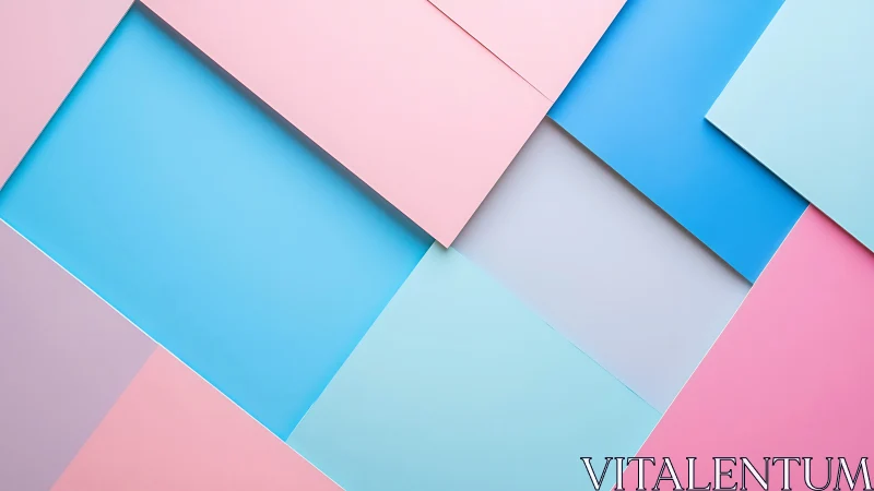 Pastel paper skylines in playful candy-colored geometry.