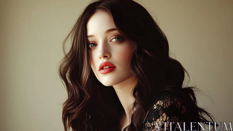 Soft-lit portrait of a woman exuding quiet, elegant allure