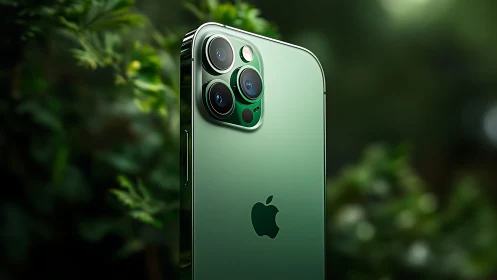 Emerald Phantom: Where Triple-Lens Poetry Meets Minimalist Green Perfection