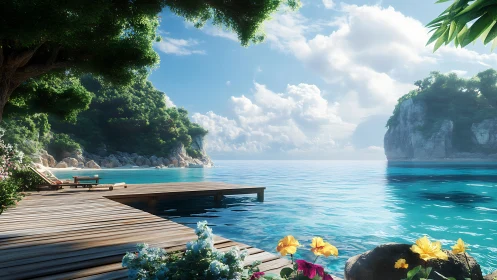 Hidden Lagoon Sanctuary Where Limestone Dreams Meet Turquoise Waters.