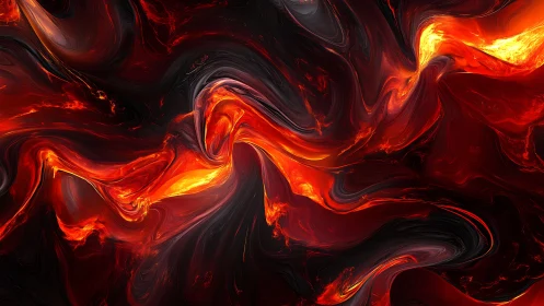 Molten Liquid Abstraction with Incandescent Flow Patterns