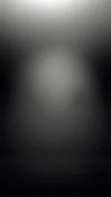 Soft grayscale vignette gradient forms diffuse central glow