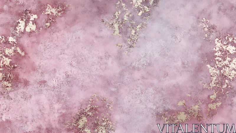 Soft rosy texture with dreamy golden flecks of light.