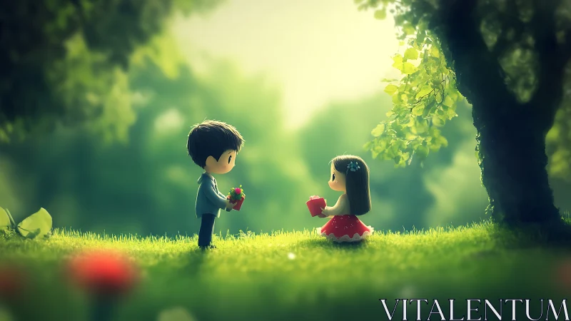 Two Hearts in the Garden of Possibilities.