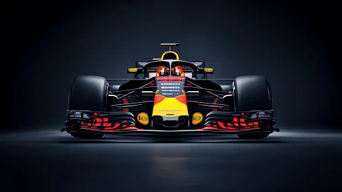 Frontline thunderbolt of speed stares down the dark horizon