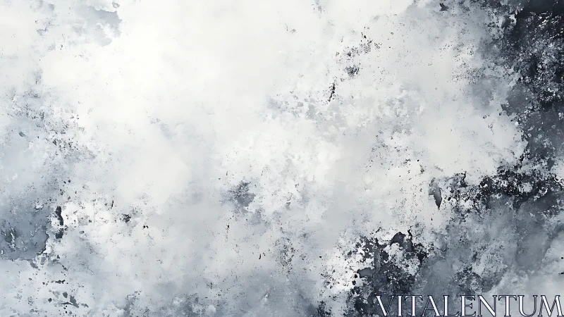 Monochrome abstract cloudlike texture in diffuse formation.