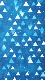 Triangular diffusion field over stochastic blue gradient matrix.