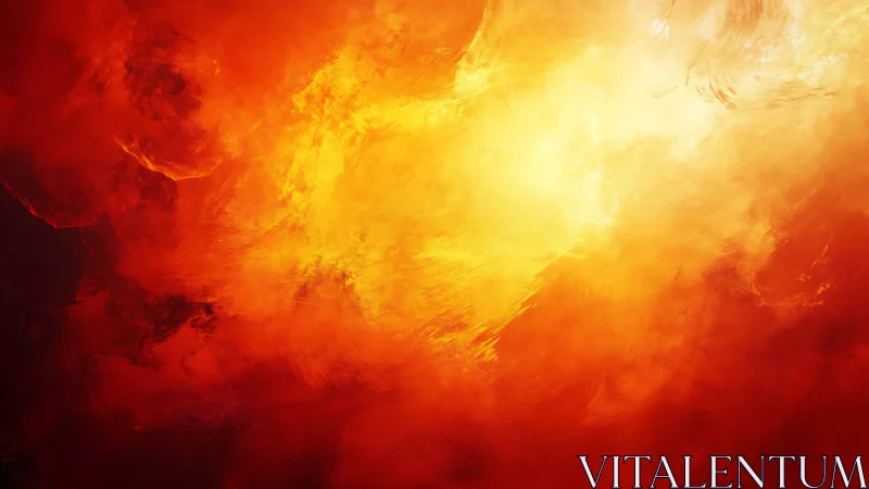 Inferno Cascades Through Molten Light