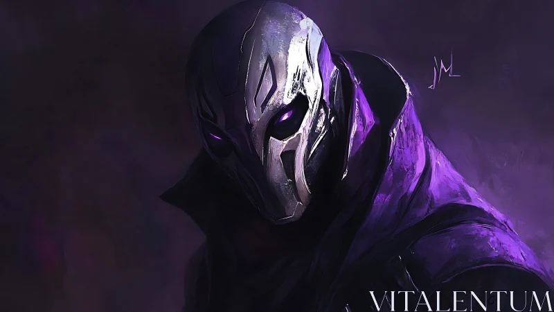 Violet Wraith in Shattered Steel Masked by Midnight.