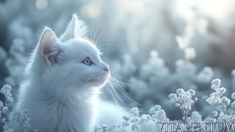 White Cat's Winter Wonderland Dream.