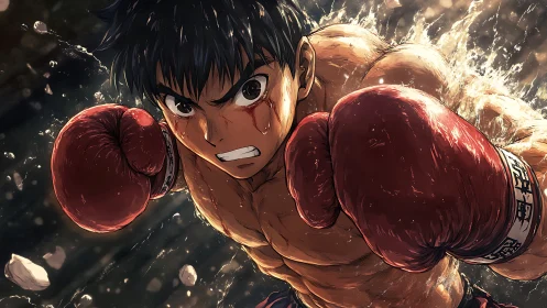 Boxer Commands Ring. Explosive Combat Energy Captured.