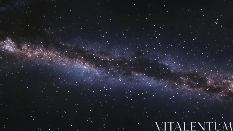 Dense galactic star band across dark interstellar sky.