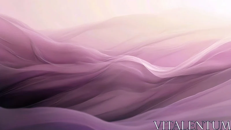 Ethereal lilac waveforms in softly layered motion.
