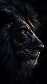 Midnight lion watches worlds beyond the emberbright eye