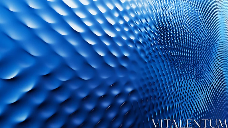 Blue waves of digital scales drift across a liquid grid