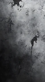 Weathered concrete surface with high-contrast roughness mapping