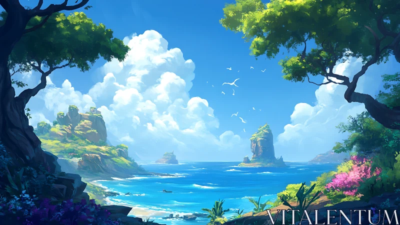 Paradise Cove: Where Sky Meets Sea.