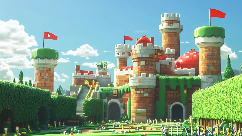 Pixel Perfect Castle Adventure Awaits You.