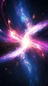 Stellar energy burst curves through deep cosmic void