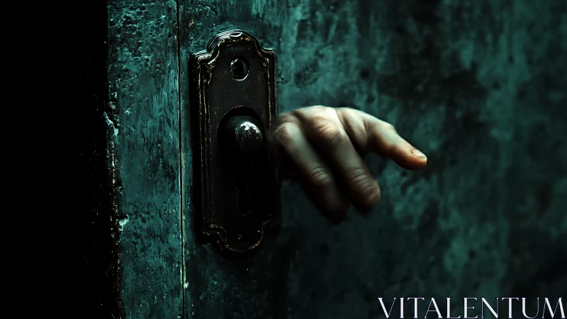 Midnight knuckles slip through the rusted door’s keyhole