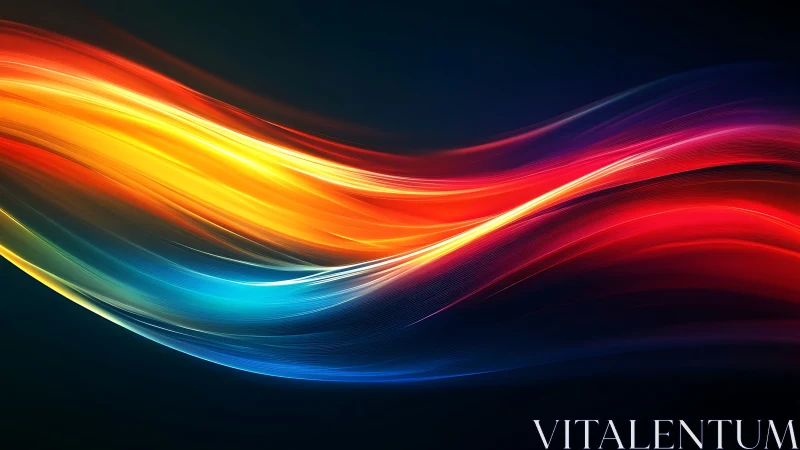 Aurora river of light streaming through midnight silence.