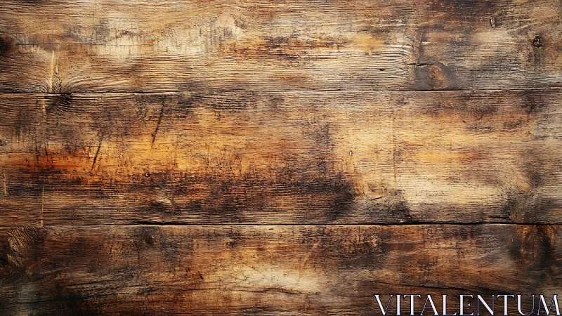 Rustic weathered wooden plank background in vintage style.
