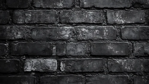 Dark weathered brick wall shows gritty urban character.