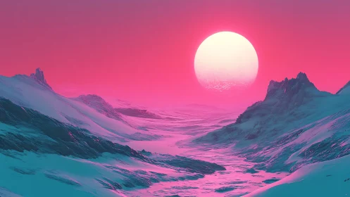 Chromatic cryoscape under oversized synthetic stellar disk.