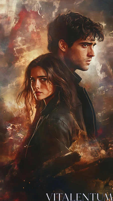 Dual portrait in turbulent chromatic combustion field.