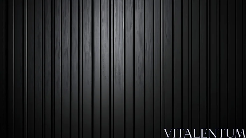 Parallel black grooves whisper in softly polished silence