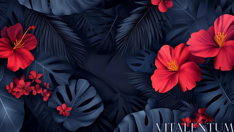 Crimson Blooms Contra Midnight Foliage Dance.