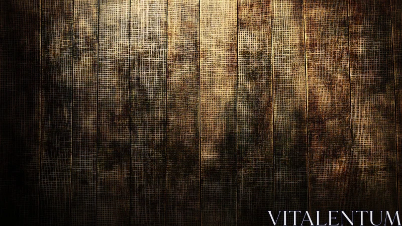 Burnished gridlines whisper across a weathered bronze wall