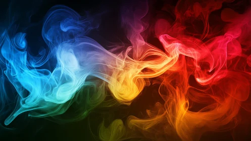 Spectral turbulence of multichromatic gaseous vortices rendered.