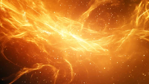 Digital fire and plasma energy waves with particle effects