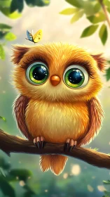 Hyperdetailed chromatic owl portrait with macro ocular focus.