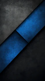 Diagonal layered blue and dark textured geometric background.